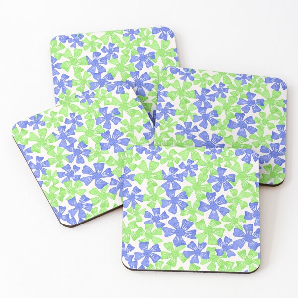 Item preview, fresh flowers green and blue designed and sold by Soramame.