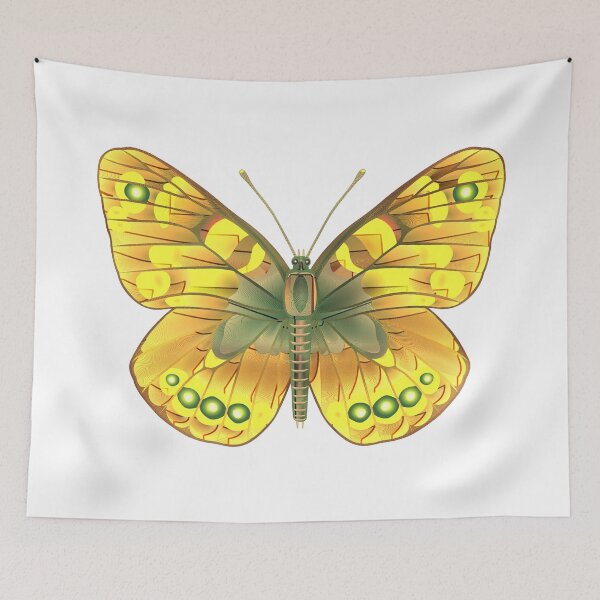 Item preview, Yellow Tropical butterfly designed and sold by Elonium.