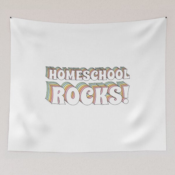 Item preview, Homeschool Rocks - Groovy designed and sold by birdo-art.