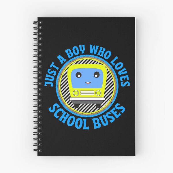 Item preview, JUST A BOY WHO LOVES SCHOOL BUSES designed and sold by Innovational.