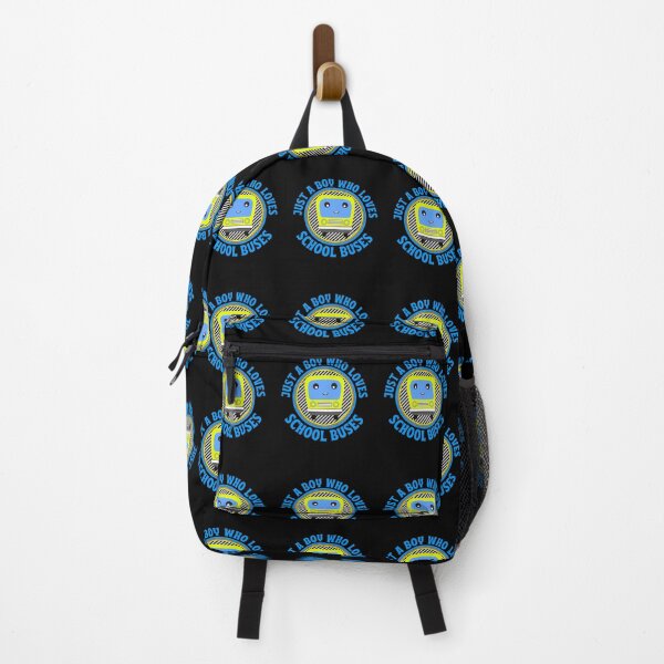 Item preview, JUST A BOY WHO LOVES SCHOOL BUSES designed and sold by Innovational.