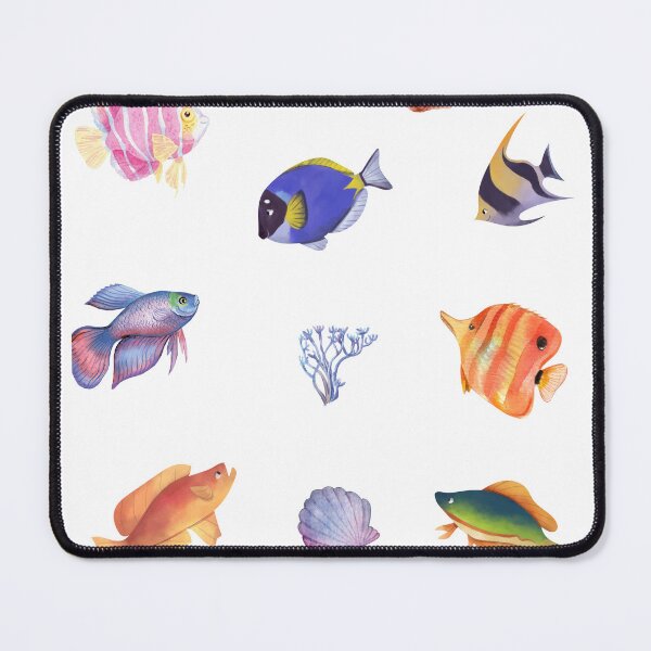 Item preview, Colorful Watercolor Tropical Fish designed and sold by silviaol.