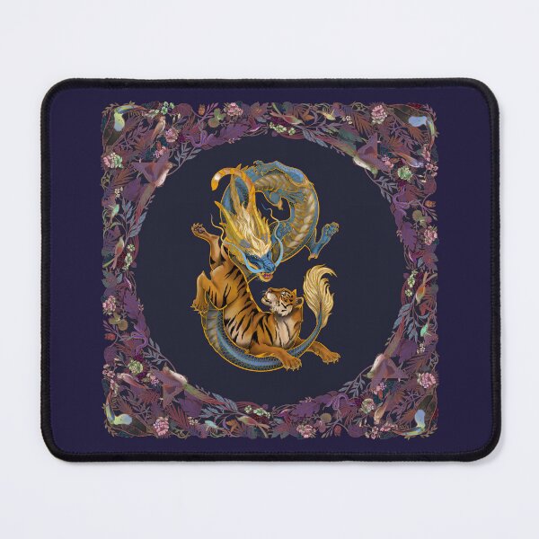 Item preview,  Dragon & Tiger - Chinese Zodiac Pair Bond Ampersand: Color designed and sold by Wild-Astro.