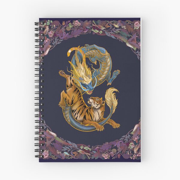 Item preview,  Dragon & Tiger - Chinese Zodiac Pair Bond Ampersand: Color designed and sold by Wild-Astro.