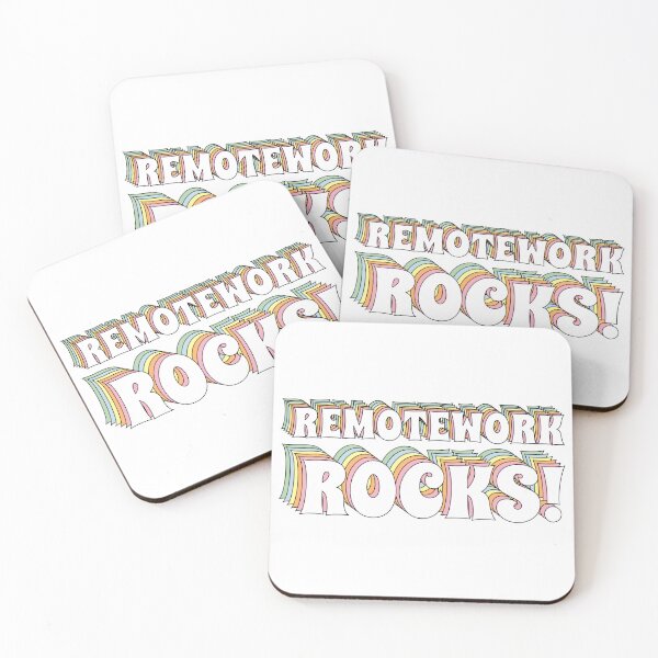 Item preview, Remotework Rocks! - Groovy designed and sold by birdo-art.