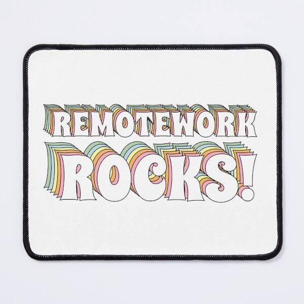 Item preview, Remotework Rocks! - Groovy designed and sold by birdo-art.