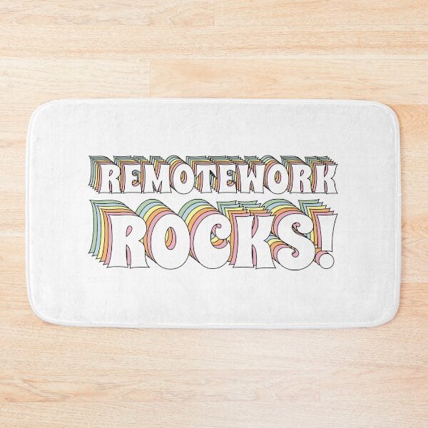 Item preview, Remotework Rocks! - Groovy designed and sold by birdo-art.