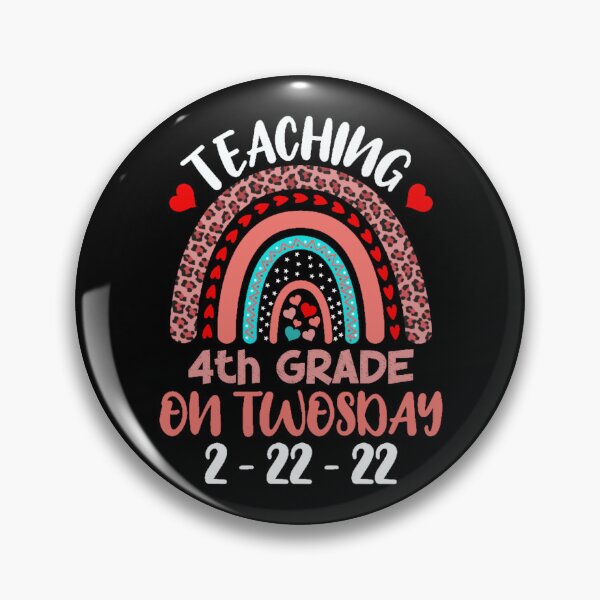 Item preview, Teaching 4th Grade On Twosday 2.22.22 February 2022  designed and sold by SweetbeStore.