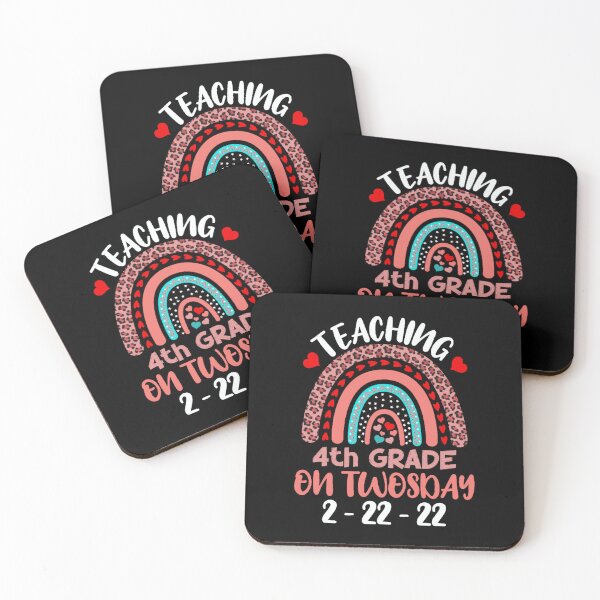 Item preview, Teaching 4th Grade On Twosday 2.22.22 February 2022  designed and sold by SweetbeStore.