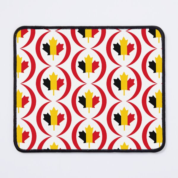 Item preview, Belgian Canadian Multinational Patriot Flag Series designed and sold by Carbon-Fibre Media.