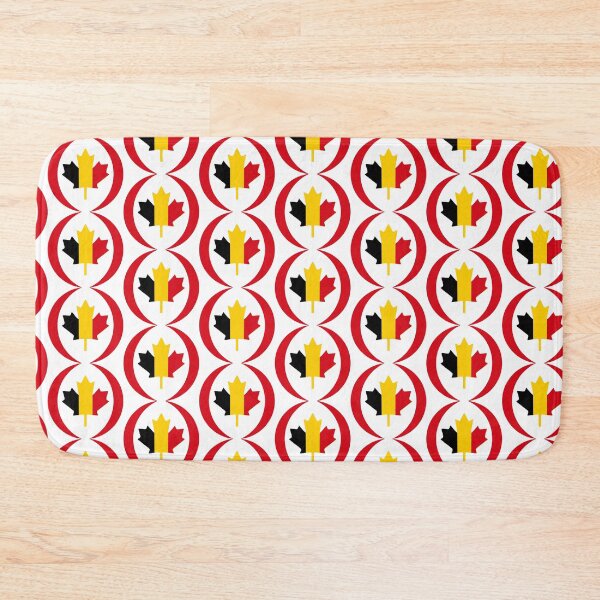 Item preview, Belgian Canadian Multinational Patriot Flag Series designed and sold by Carbon-Fibre Media.