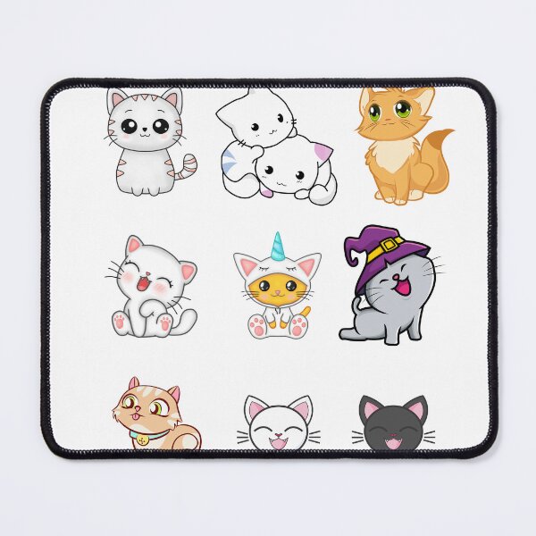 Item preview, Cute Cartoon Cats designed and sold by Funnydankmemes.
