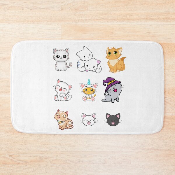 Item preview, Cute Cartoon Cats designed and sold by Funnydankmemes.
