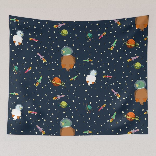 Item preview, Ducks in Space designed and sold by EiderDesigns.