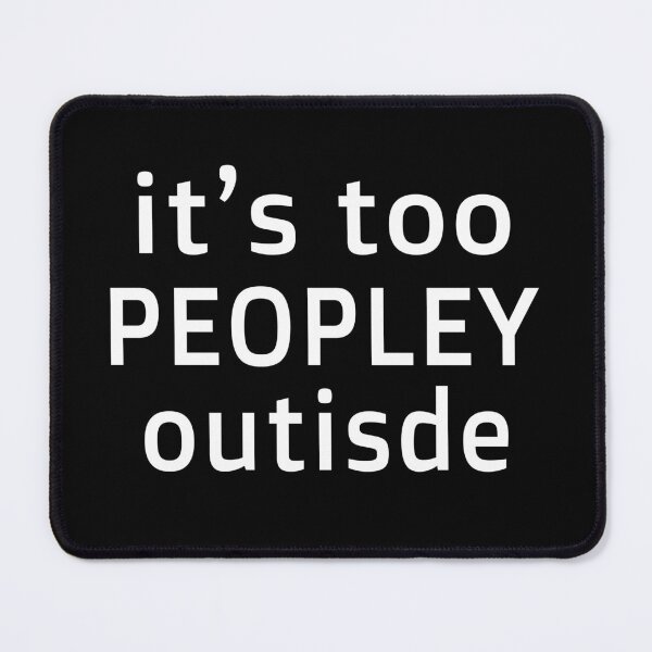 Item preview, Introvert Funny Quote People Humans Sayings  designed and sold by sillyquestions.