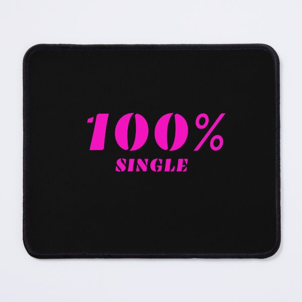 Item preview, 100% SINGLE, neon pink designed and sold by LuFilu.
