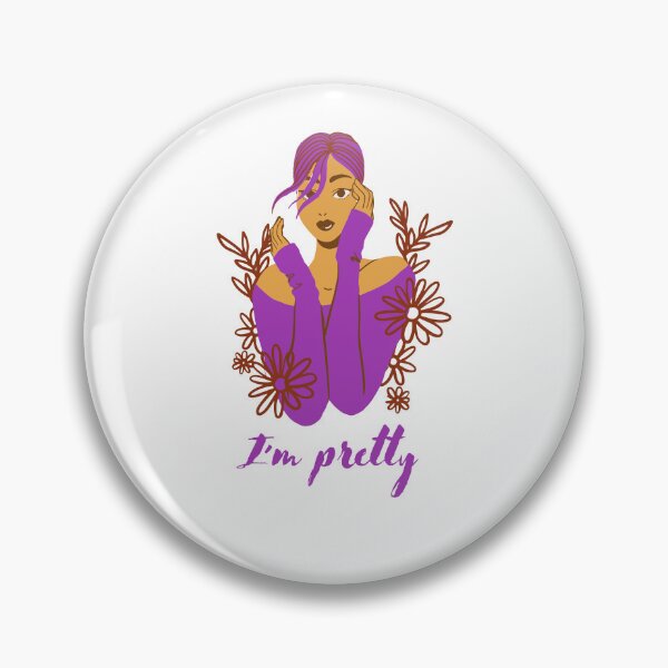 Item preview, I am pretty girl in purple  designed and sold by MMA-Design.