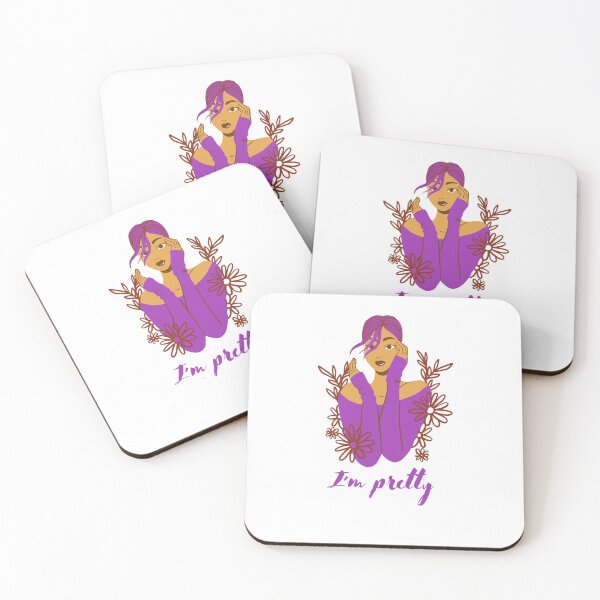 Item preview, I am pretty girl in purple  designed and sold by MMA-Design.