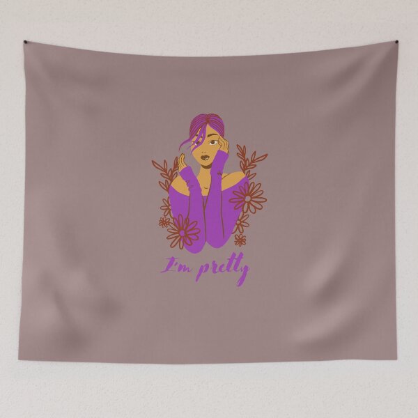 Item preview, I am pretty girl in purple  designed and sold by MMA-Design.