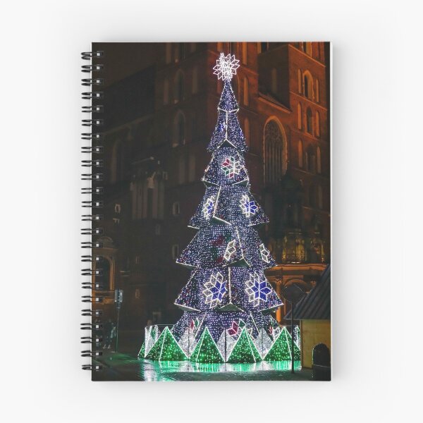 Item preview, Christmas Tree in Krakow's Market Square on Christmas Eve designed and sold by Robert Kelch, M.D..