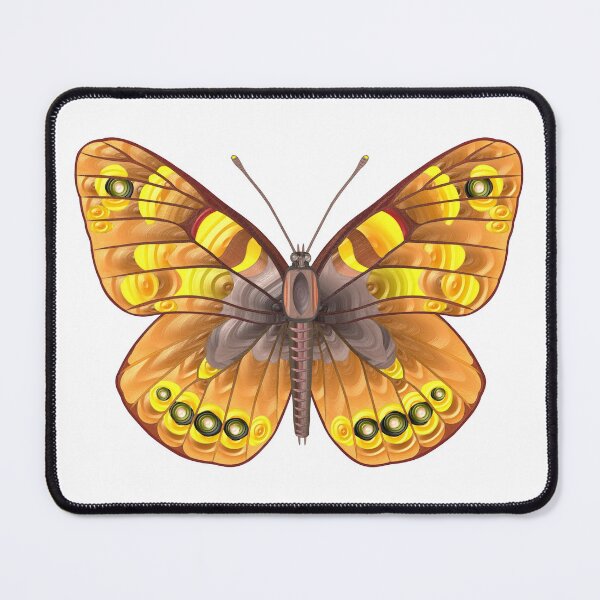 Item preview, Fine yellow Tropical butterfly designed and sold by Elonium.