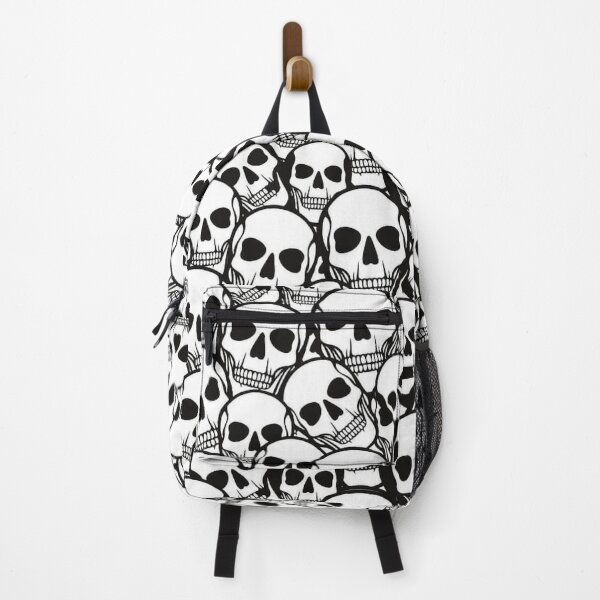Item preview, Wall of Skulls designed and sold by WinkyDoodle.