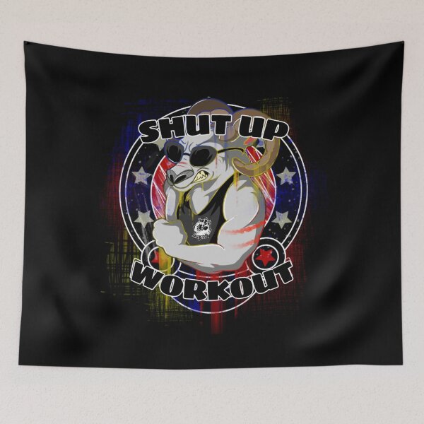 Item preview, Black Sheep Shut Up and Workout designed and sold by BlackSheepEllis.