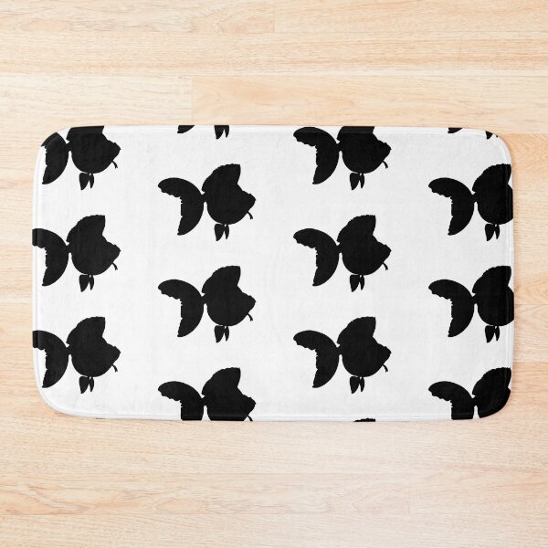 Item preview, Goldfish Ryukin - Black Silhouette  designed and sold by Puddmuppy.