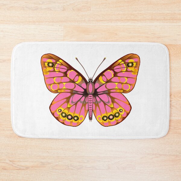 Item preview, Fine Tropical butterfly with pink spot designed and sold by Elonium.