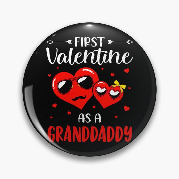 Item preview, First Valentine As A Granddaddy Funny Valentine’s Day designed and sold by TheWildStyle.