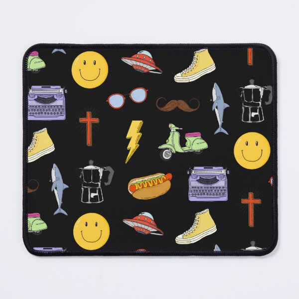 Item preview, Funky Retro Object Set Colorful And Cool designed and sold by SidhuKeet1.