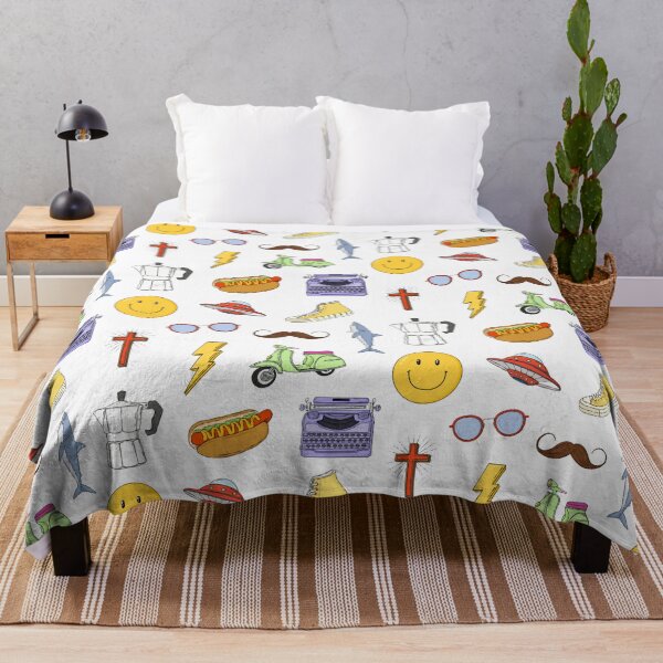 Item preview, Funky Retro Object Set Colorful And Cool designed and sold by SidhuKeet1.