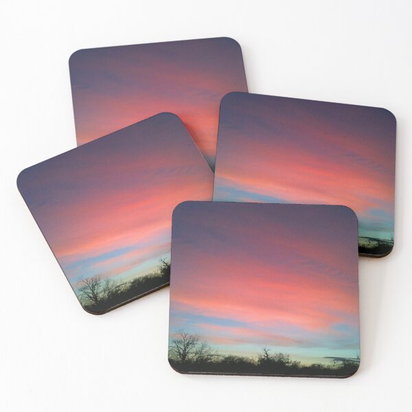 Artikelvorschau, Pink Night Sailor's Delight Abendwolken bei Sonnenuntergang entworfen und verkauft von DarkFirefly.