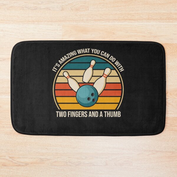 Item preview, Sarcastic Bowling Two Fingers and a Thumb designed and sold by ClamenTaon.