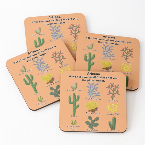 Item preview, Arizona Plants Might Kill You designed and sold by HeatherNafeArt.