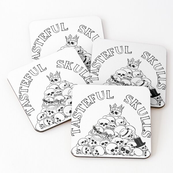 Item preview, Tasteful Skulls designed and sold by InkThinkArt.
