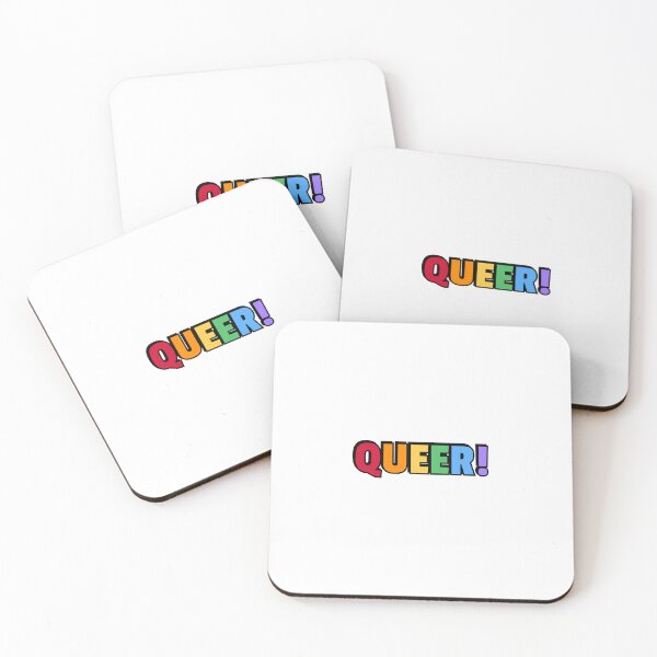 Item preview, QUEER rainbow colors designed and sold by Inspirationmotivation.