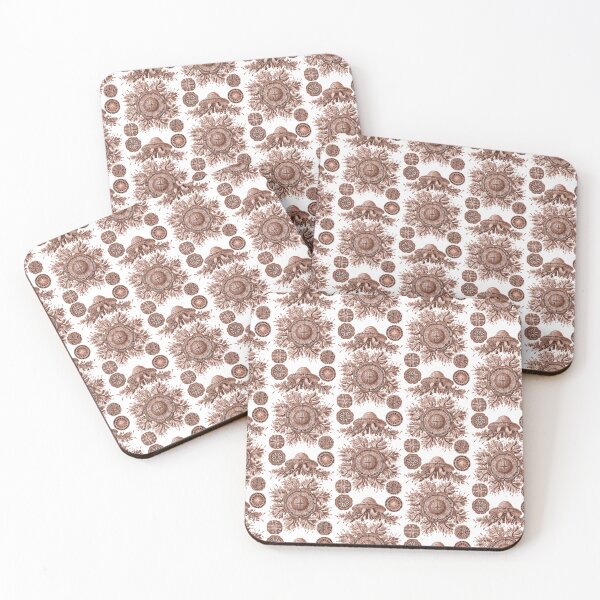 Item preview, Ernst Haeckel Jellyfish Kolpophorae Discomedusae Brick designed and sold by aimeewilson.