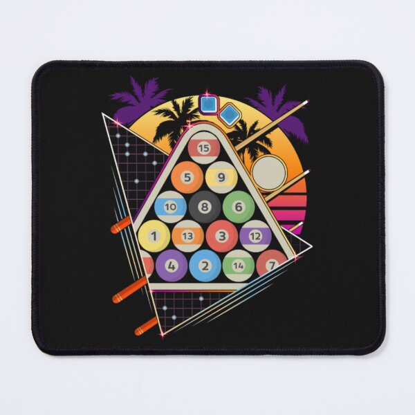 Item preview, Billiard Vaporwave Snooker Pool Player designed and sold by ClamenTaon.