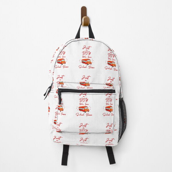 Item preview, JUST A BOY WHO LOVES SCHOOL BUSES designed and sold by Innovational.