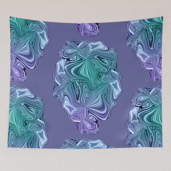 Item preview, Liquid  Forms Blue designed and sold by Amalus-files.
