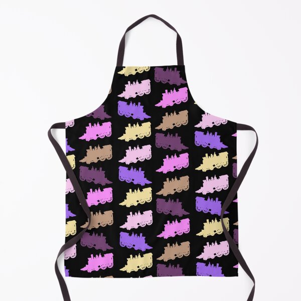 Item preview, Locomotive Train Cab Pink Pattern designed and sold by Chubuter.