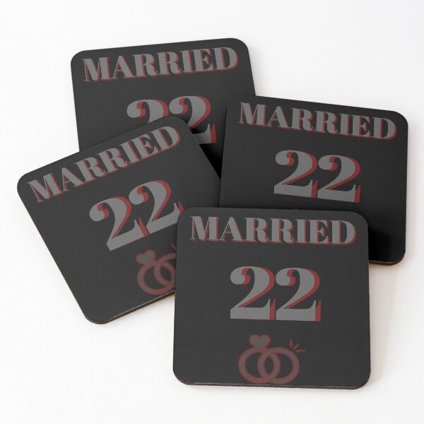 Item preview, Just Married 2022  (2nd Shirt) designed and sold by Fabuluss4Life.