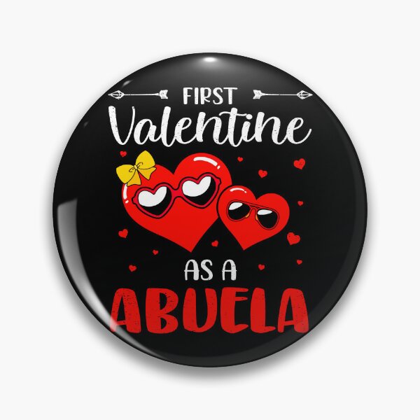 Item preview, First Valentine As A Abuela Funny Valentine’s Day designed and sold by TheWildStyle.