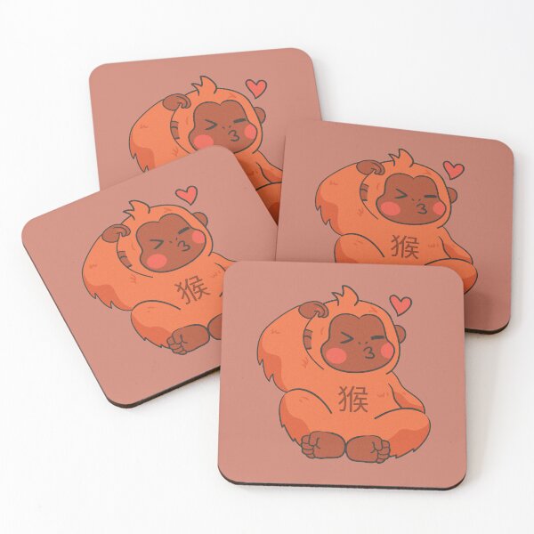 Item preview, Zodiac sign chinese monkey  designed and sold by LADesigns55.