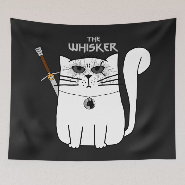 Item preview, The Whisker Witcher designed and sold by Owlies-Barn.