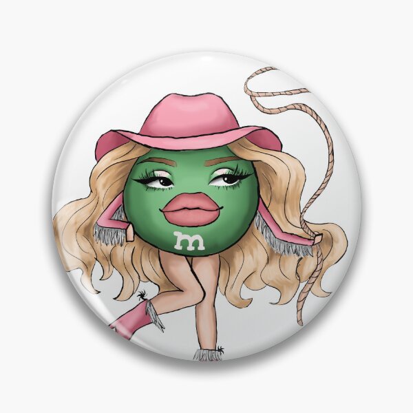 Item preview, Cowgirl Green M&M designed and sold by ClamPaints.