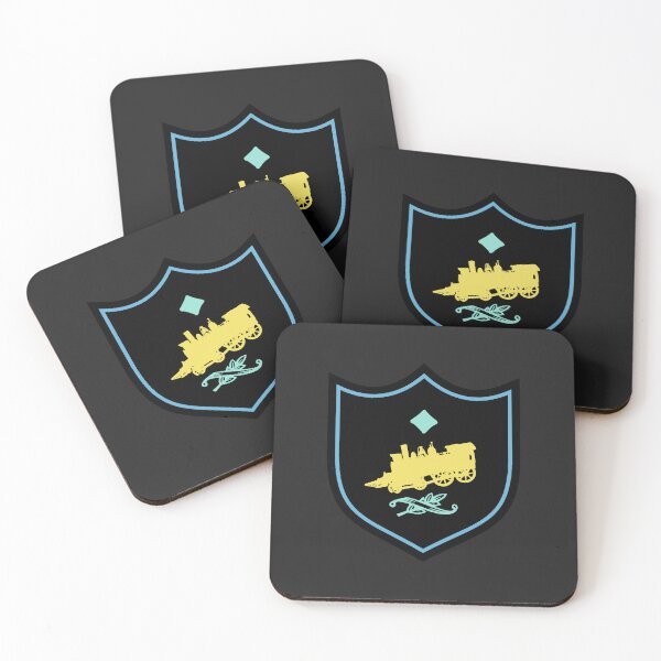 Item preview, Medieval Locomotive Cab Sigil With Ornaments designed and sold by Chubuter.