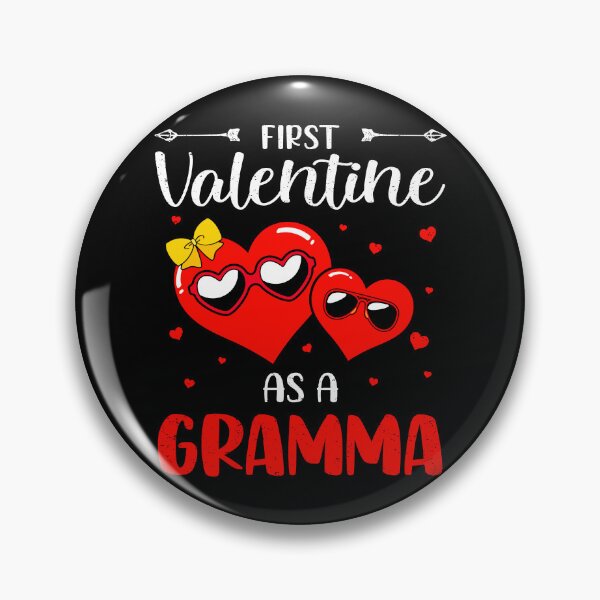 Item preview, First Valentine As A Gramma Funny Valentine’s Day designed and sold by TheWildStyle.