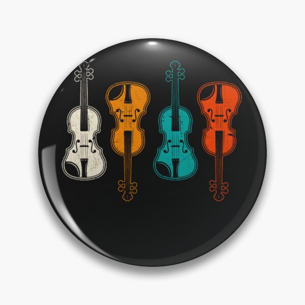 Item preview, Vintage Instrument Colorful Violin Player designed and sold by ClamenTaon.